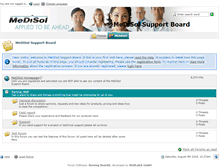 Tablet Screenshot of medisolsupport.org
